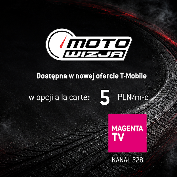 Motowizja dostępna w Magenta TV już za 5 zł miesięcznie